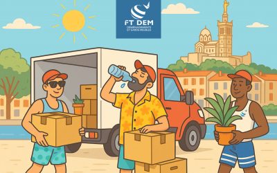 Déménager sous la canicule à Marseille ? Nos astuces pour survivre sans fondre !